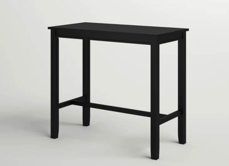 Arlyce Solid Wood Base Pub Table