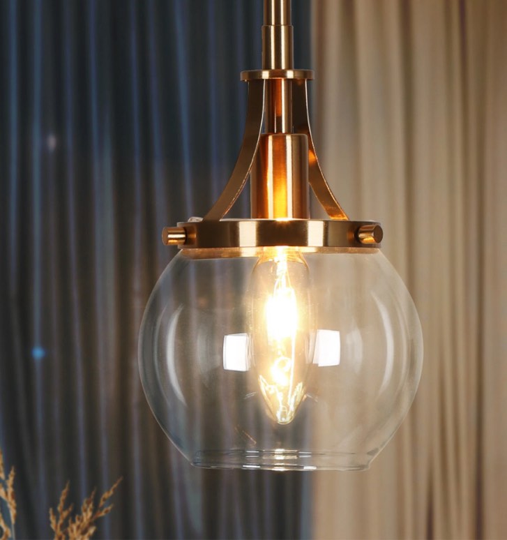 Loram 1 - Light Mini 5.1"W Kitchen Island Pendant