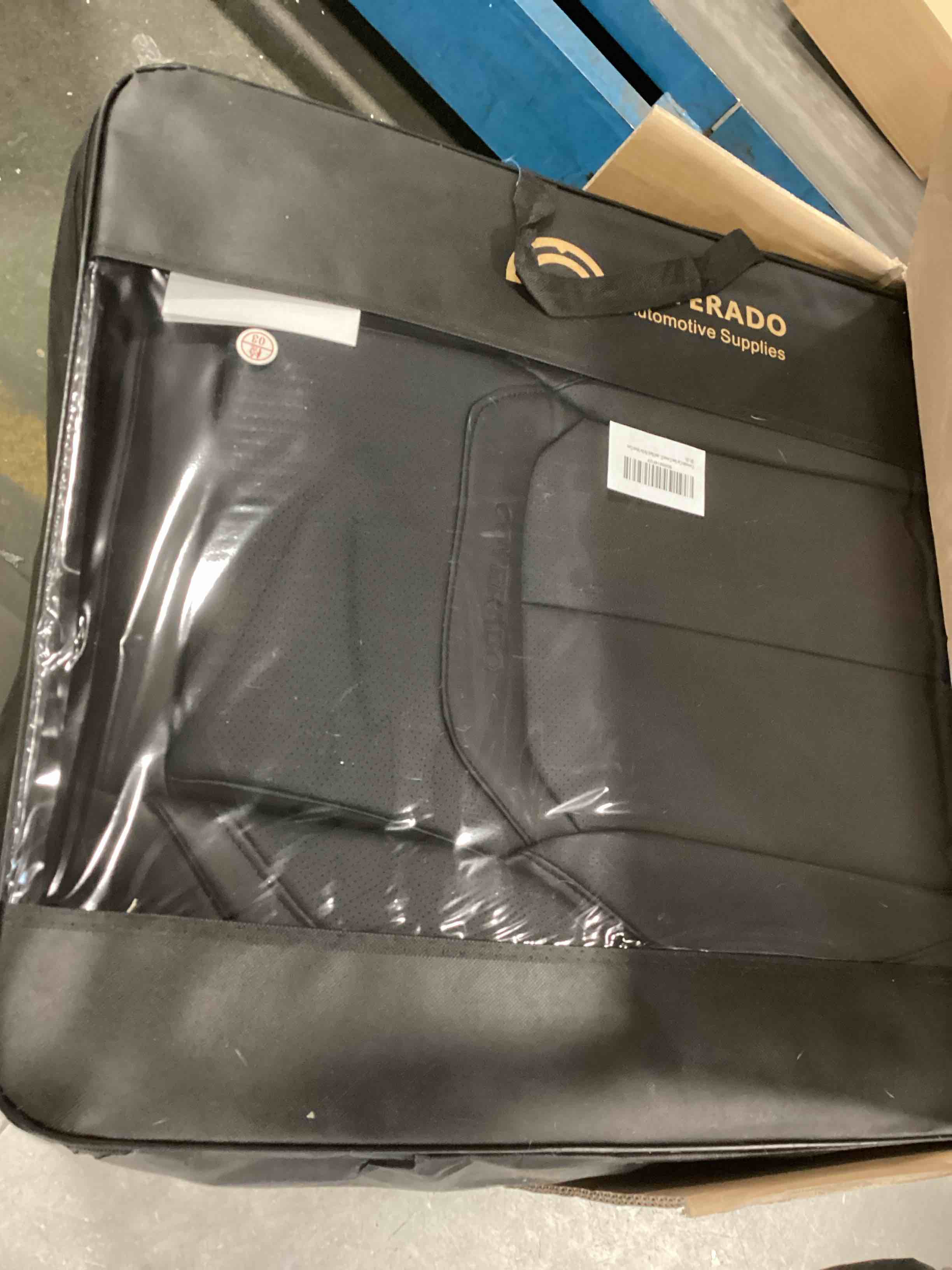 Coverado Car Seat Covers Full Set, Seat Covers for Cars, Black Car Seat Cover, Car Seat Protector Waterproof, Nappa Leather Car Seat Cushion, Car Seat Covers Front Seats and Back Fit for Most Cars