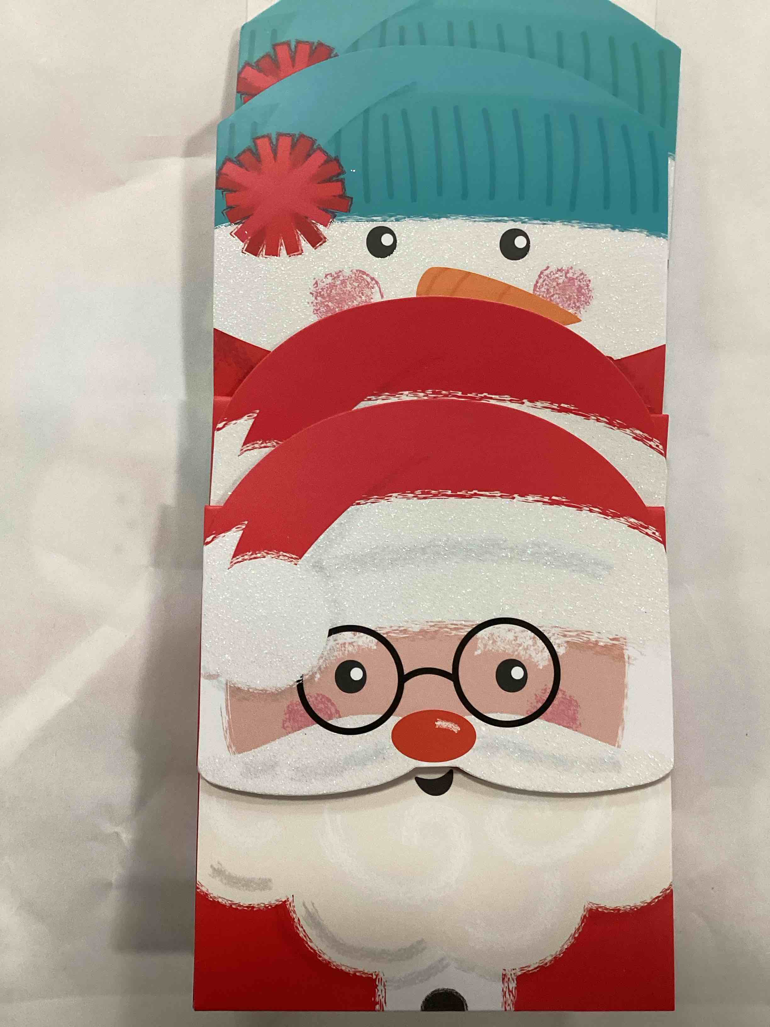 Christmas Gift Card Holders pack of 4