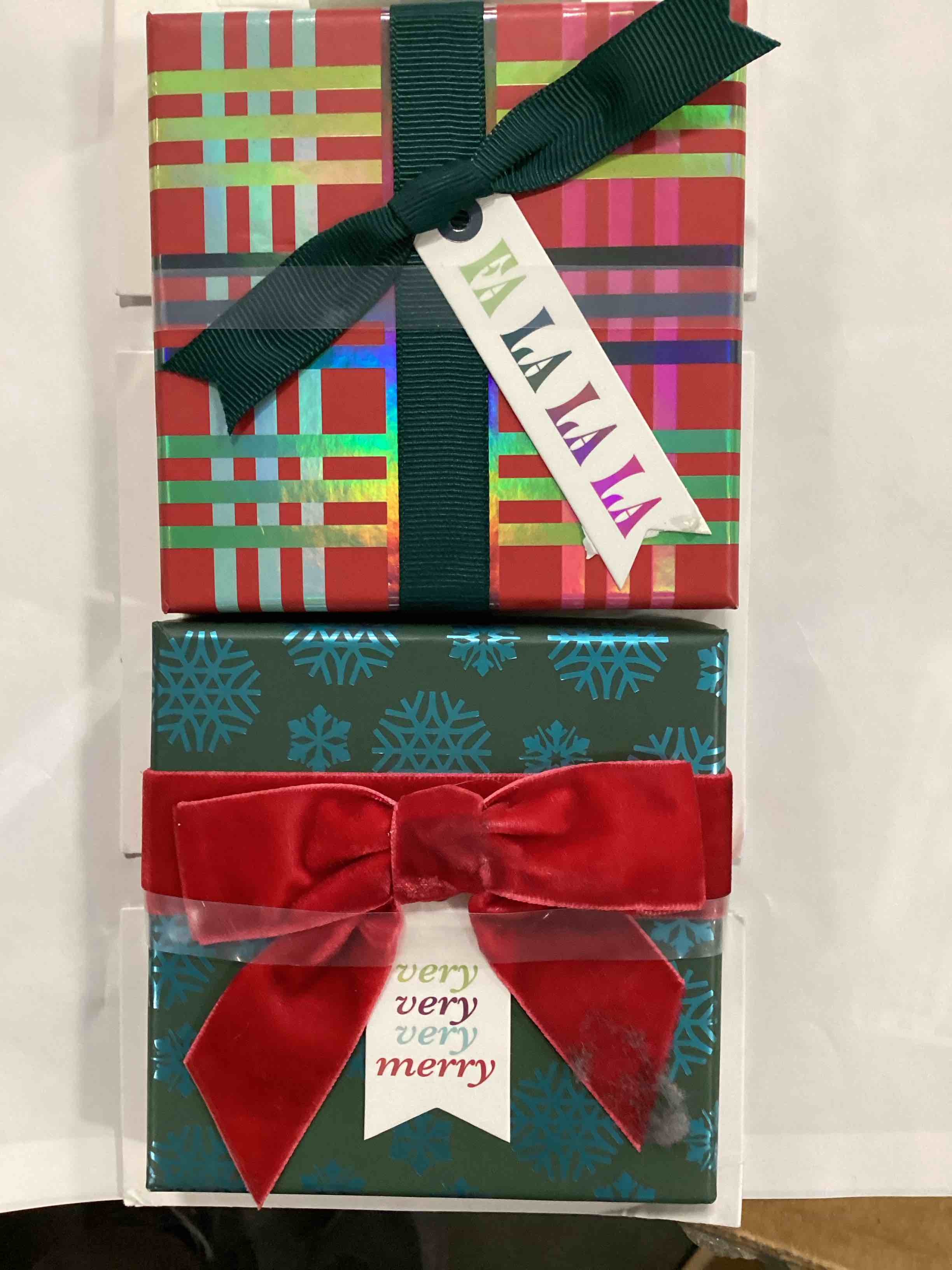 pack of 2 Gift card holders