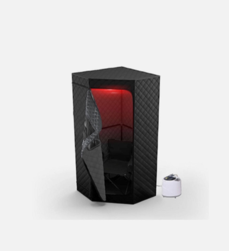 Therapod Portable Steam Sauna with Red Light Therapy