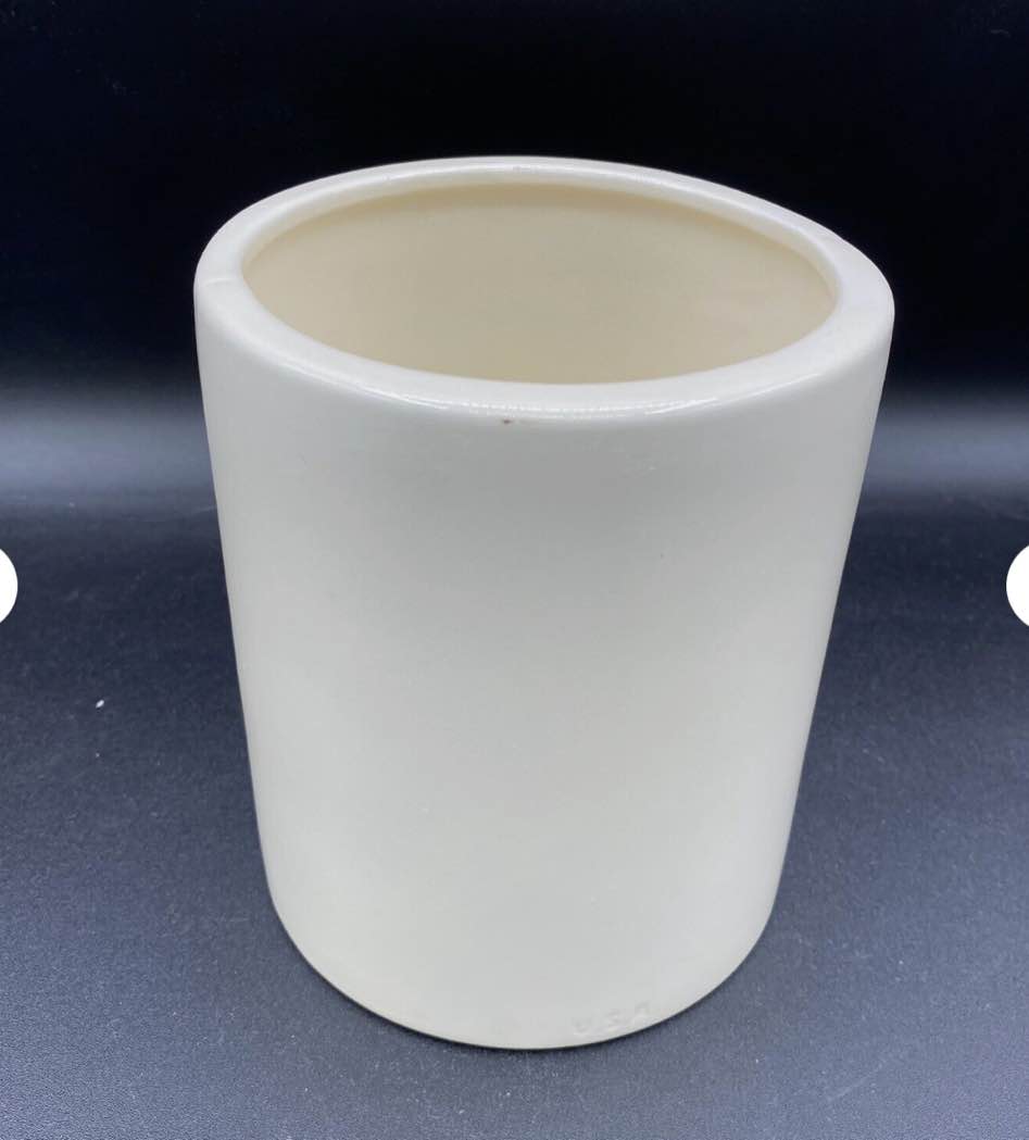 Vintage MCM Holiday Designs USA Tea Canister Brown Mushroom Lid Midcentury READ