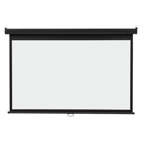 Wide Format Projection Screen, 16:9 Aspect Ratio, Wall Mount