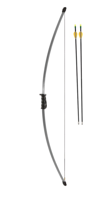 Bear Archery Crusader Youth Bow includes 2 safatyglass arrow 