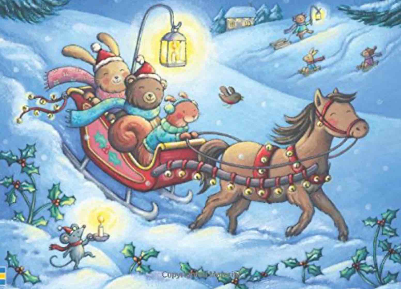 twelve days of christmas, bookshelf collection 