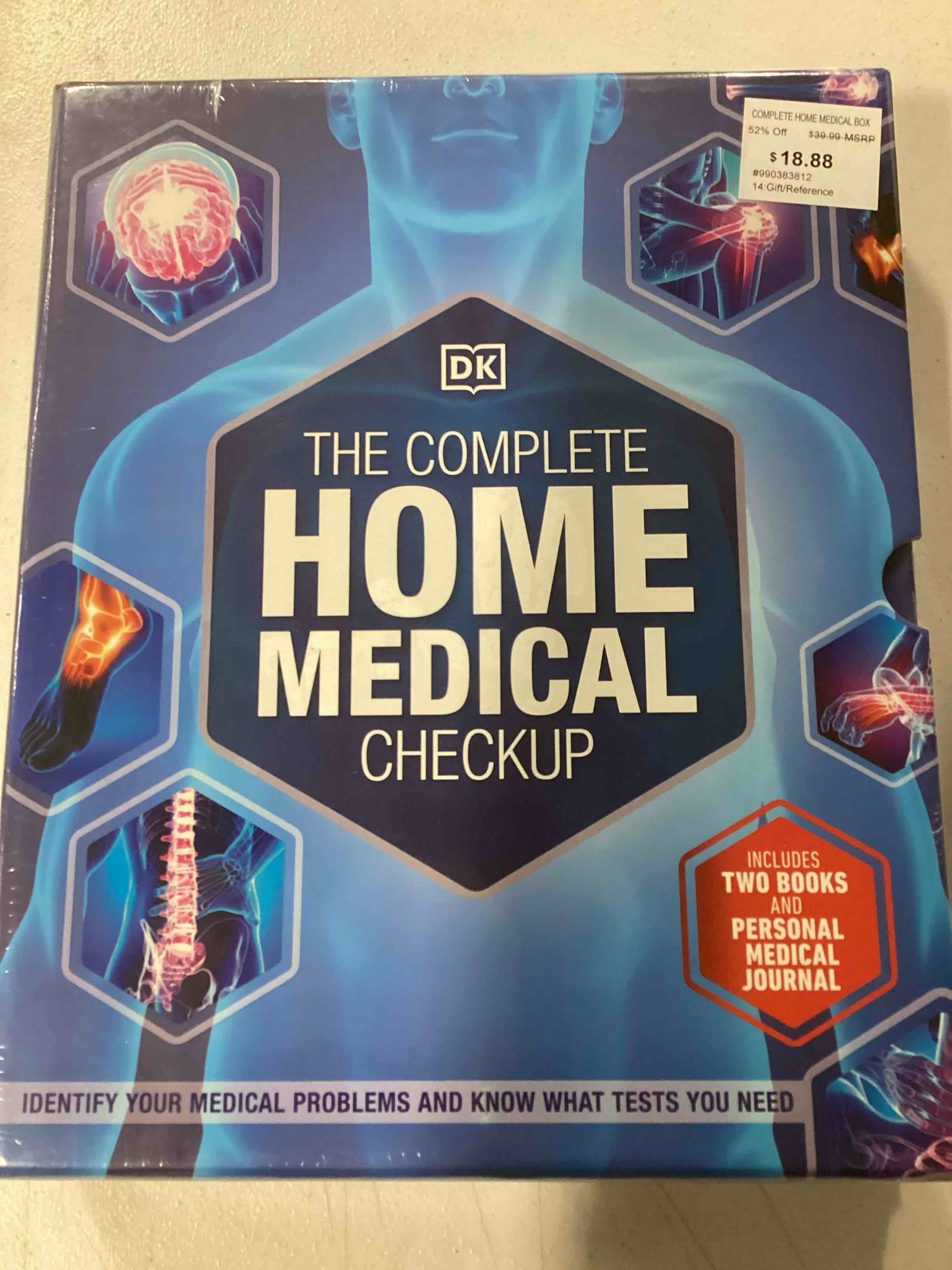 The Complete Home Medical Checkup-Includes 2 books & Personal Medical Journal
