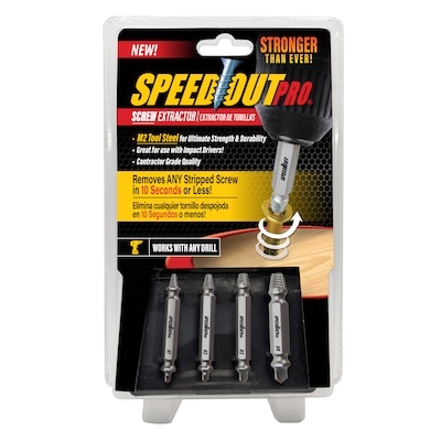 SpeedOut Metal Double-ended Set Screw Extractor