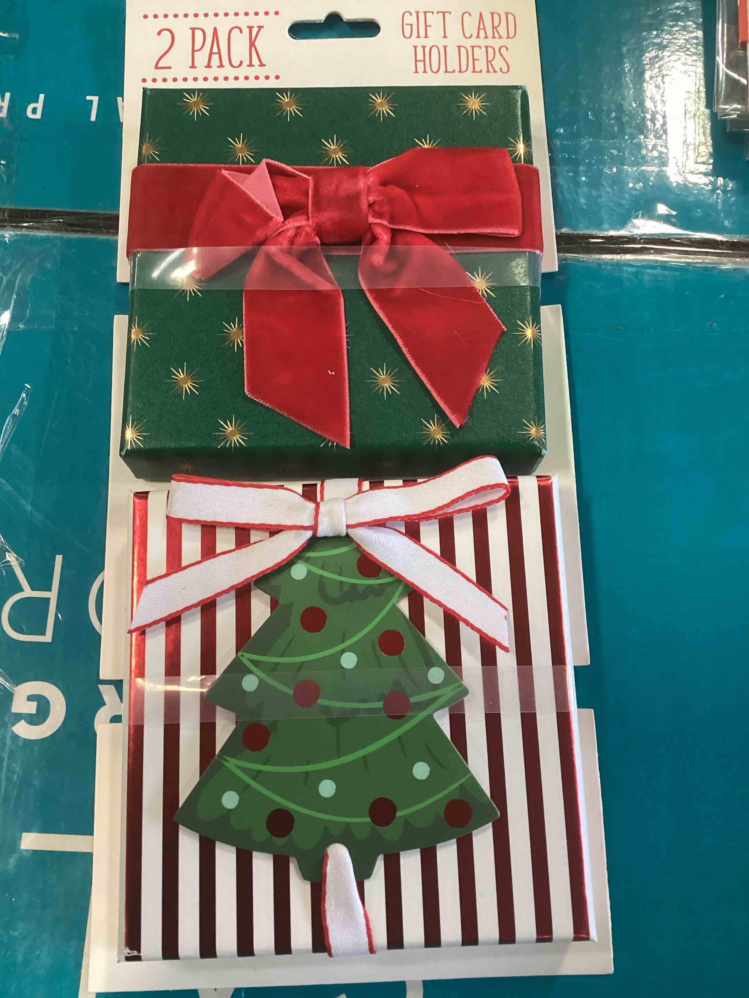 2 Pack Gift Card Holders 