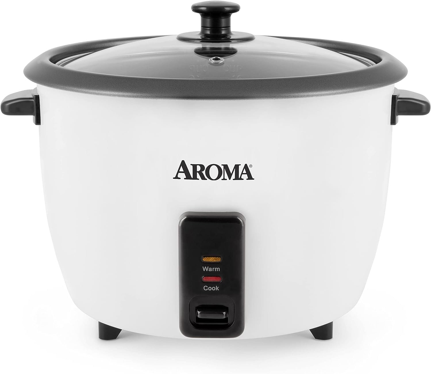 Aroma Housewares 32-Cup (Cooked) (16-Cup UNCOOKED) Pot Style Rice Cooker (ARC-7216NG) , White