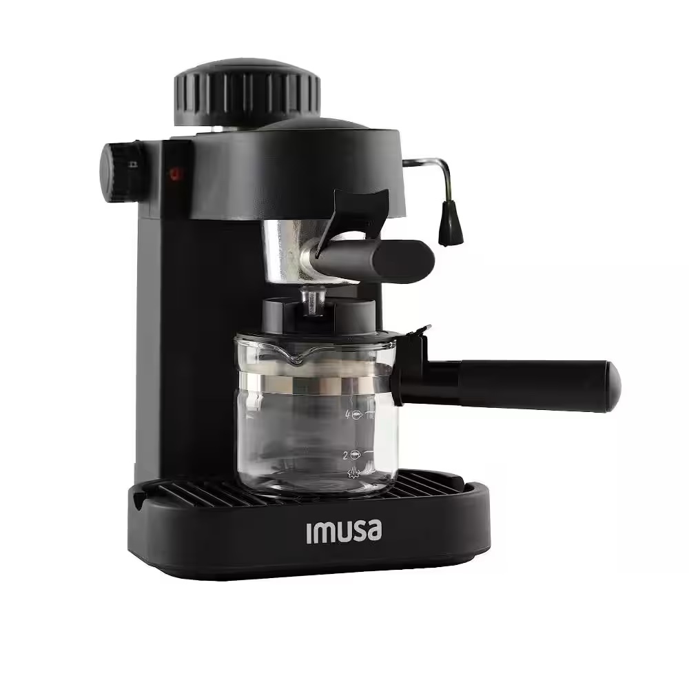 IMUSA USA GAU-18202 4 Cup Espresso/Cappuccino Maker 