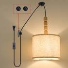 Hanging Lamp Pl... That Plug Into Outlet incomplet e