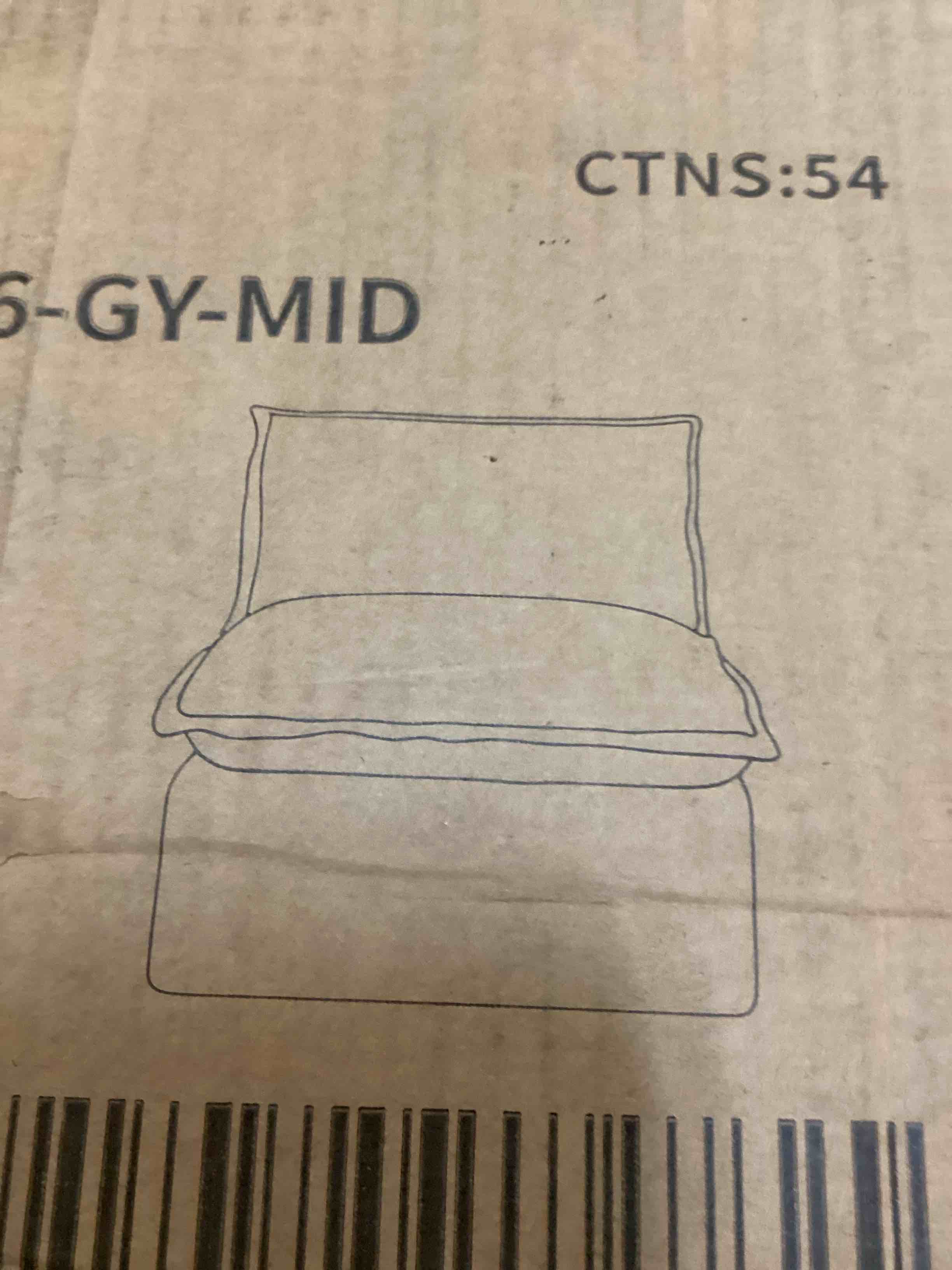 SC-MKS-PCF066-GY-MID Grey Middle Unit To Sectional (1 box only consisting of armless chair)