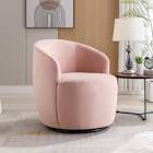 accent swivel chair E013-002-001-019 pink 