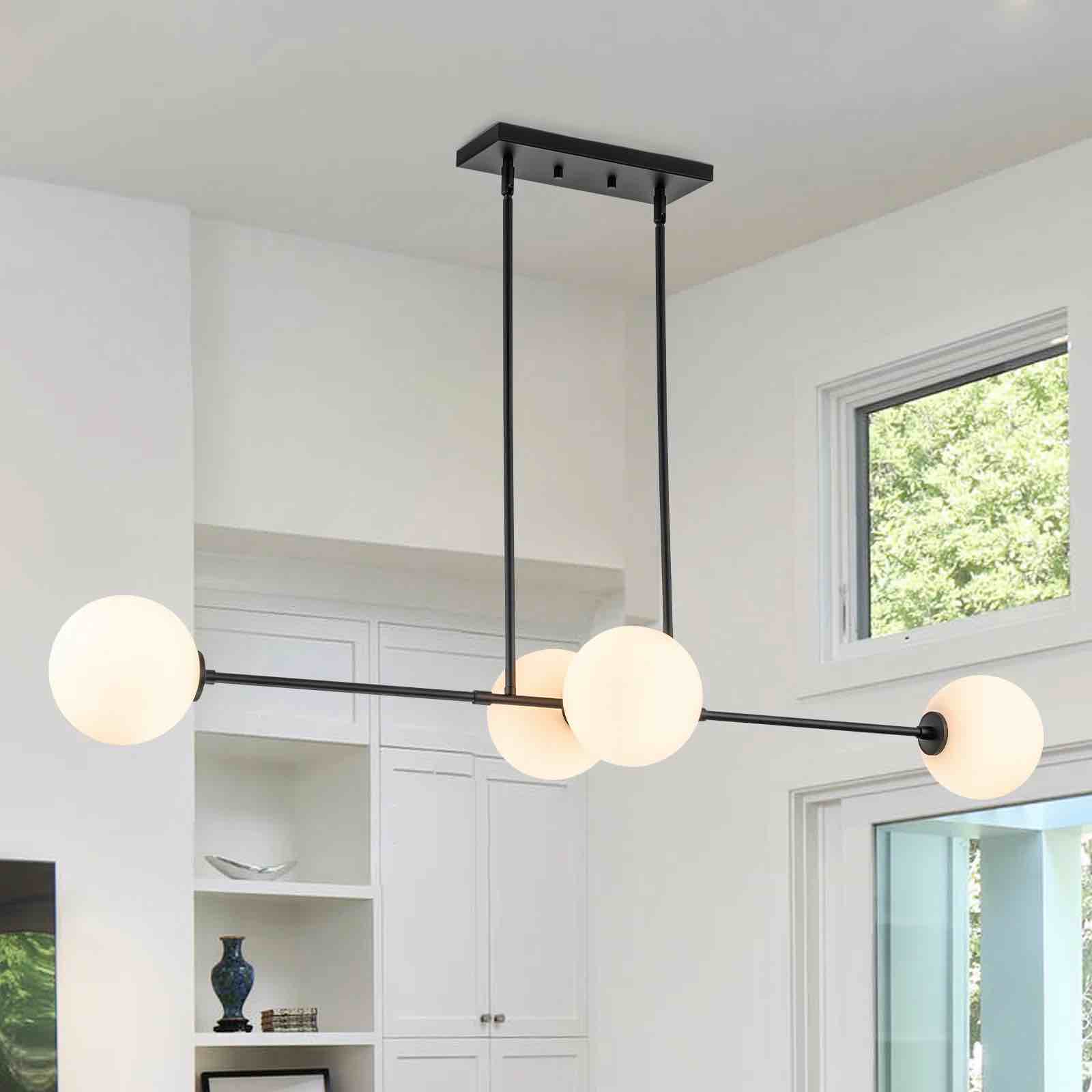 Oswal 4 - Light Kitchen Island Pendant