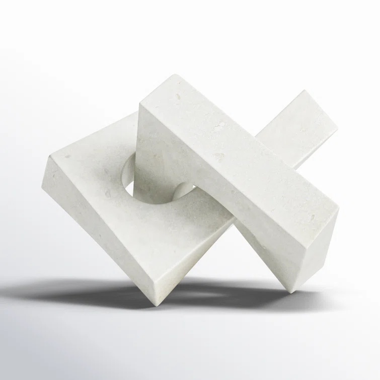 Arvis Granite Resin Sculpture Decorative Object