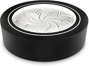 Homedics Drift Sandscape, Kinetic Sand, Perpetual Motion Machine, Zen Garden, Meditation Accessories, Decorative Sandscape, Bluetooth, iOS, Android, by Homedics (16 Inch (Small), Black)