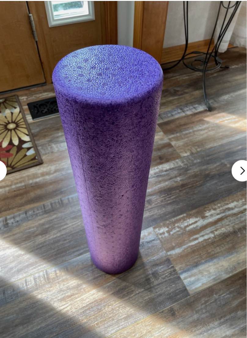 Fitness Foam Roller - 24” x 6" High Density Fitness Foam Roller - 24” x 6" High Density Exercise Roller Purple Free Ship Roller Purple Free Ship Fitness Foam Roller - 24” x 6" High Density Exercise Roller Purple Free Ship