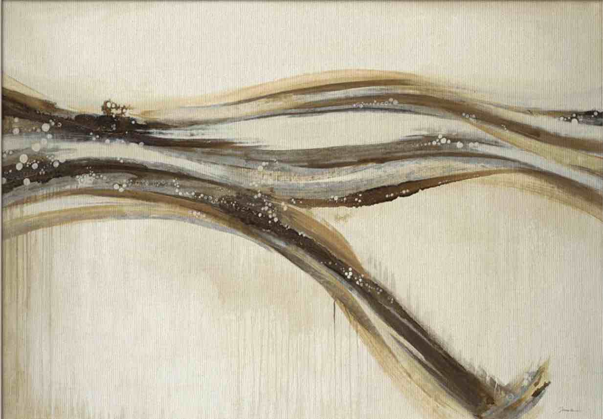 Catching A Metallic Wave on Canvas