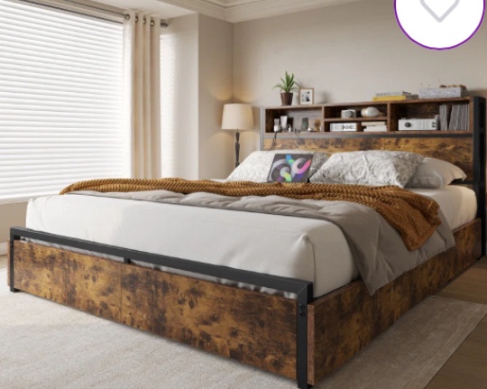 Weissmann Storage Bed