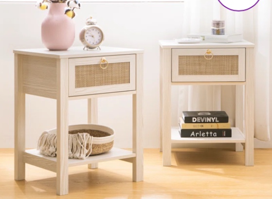 Pomodoro 23.6'' Tall 1 - Drawer Nightstand