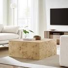 BURL SQUARE COFFEE TABLE