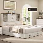 Sherell Wooden Bookcase Bed Frame (incomplete)