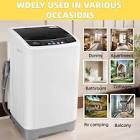 Delia 2.4 Cubic Feet cu. ft. High Efficiency Portable Washer in White/Black