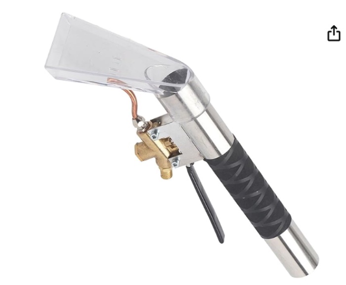  High Pressure Steam Cleaner Accessory Vacuum Nozzle Auto Detail Wand Tool for Carpet Sofa Car Roof Interior Seat Cushion Vacuum