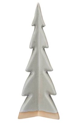  Decorative Stoneware Tree with Reactive Glaze