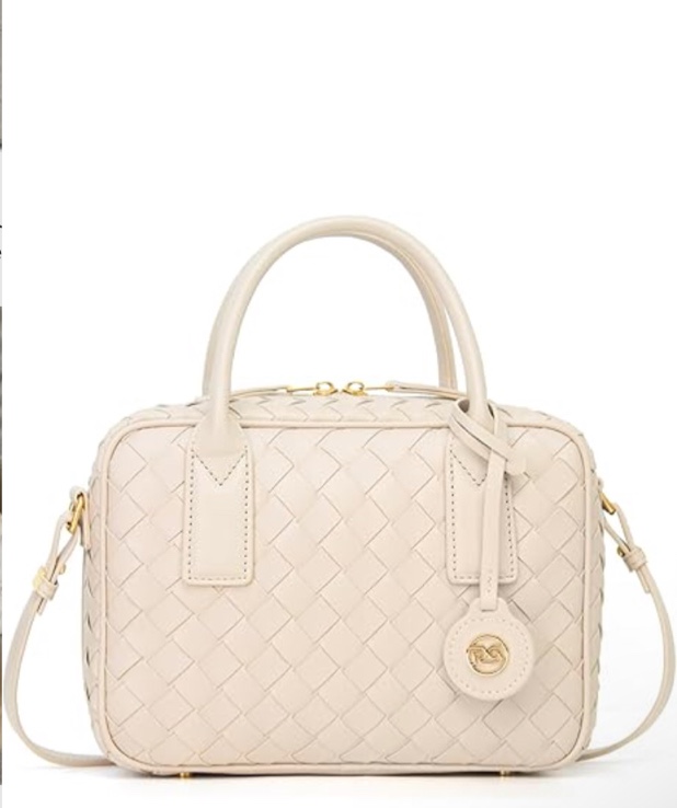 Woven Crossbody Bags for Women Leather Purses Totes Satchel Woven Top Handle Shoulder Bag Weaved Hand Clutch Purse for Lady