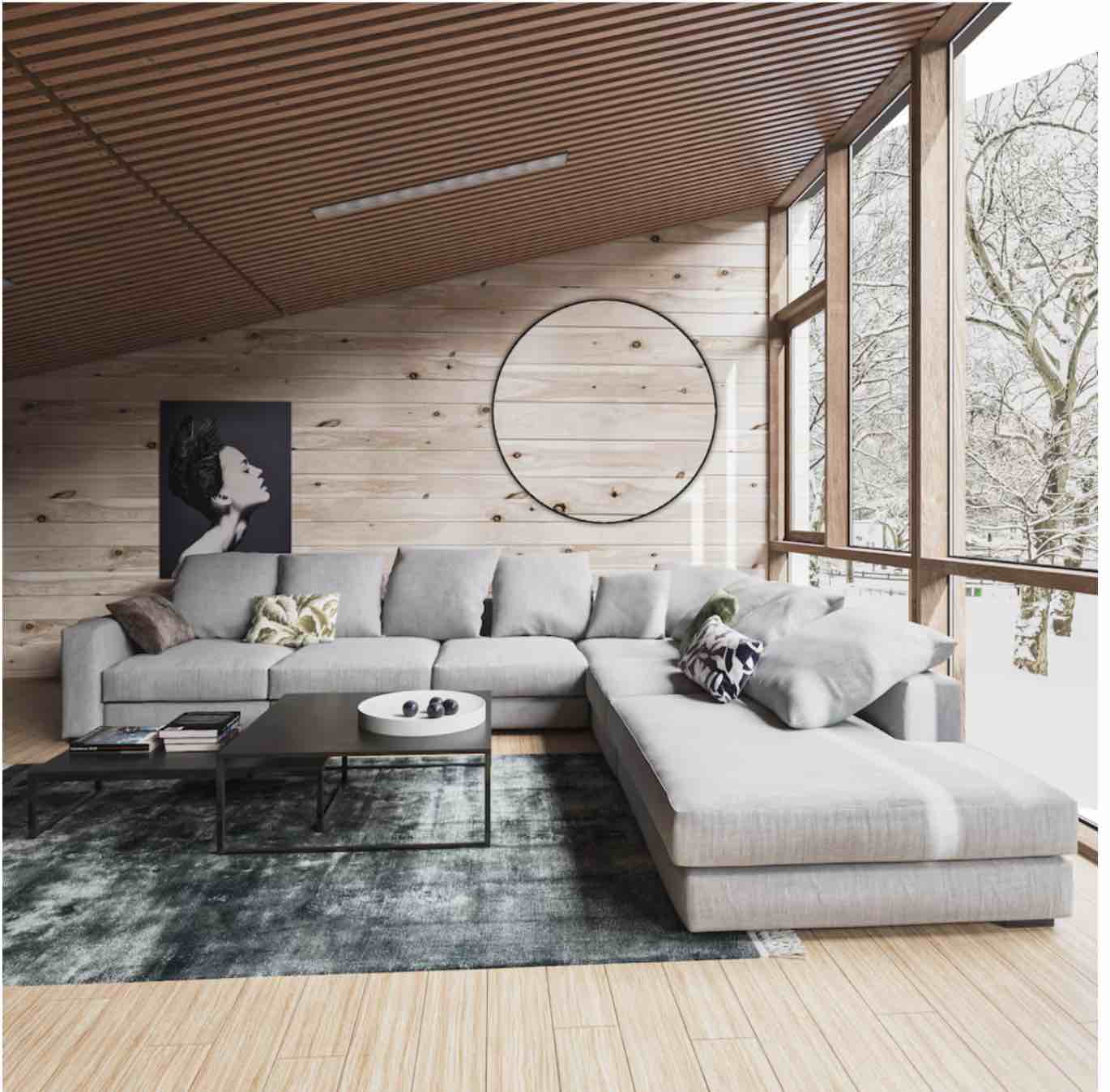  1-inch x 6-inch x 8 ft. Knotty Pine Nickel Gap Wall Panelling Shiplap Board, Grade is PMO