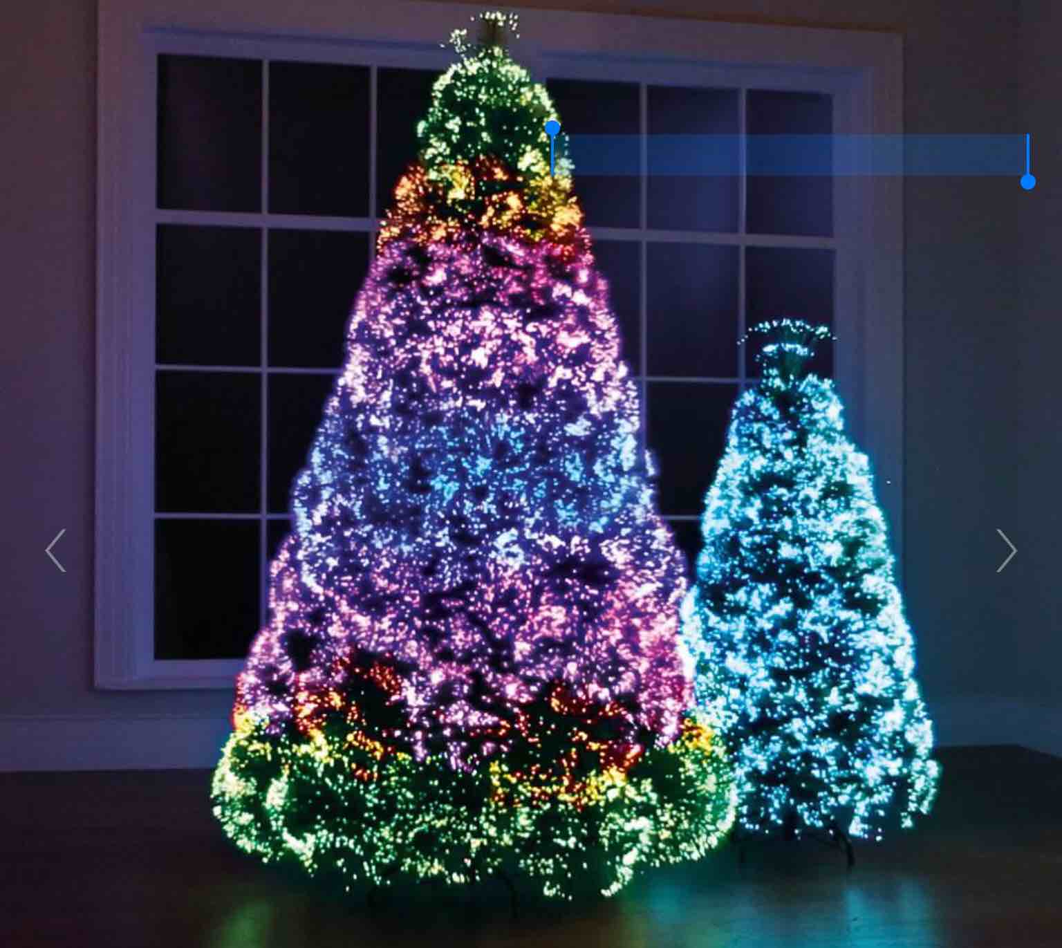 The Northern Lights Christmas Trees