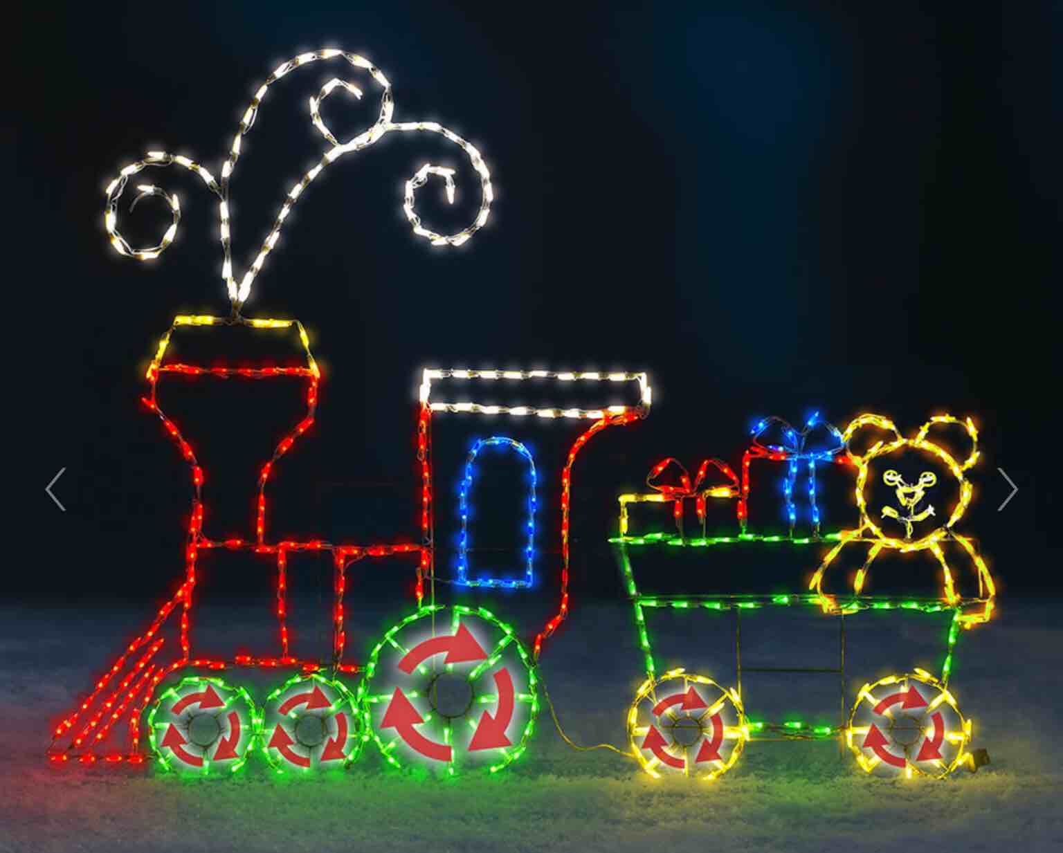 The 5' Animated Holiday Locomotive