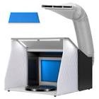 VIVOHOME Dual Fans_t Spray Booth Black New