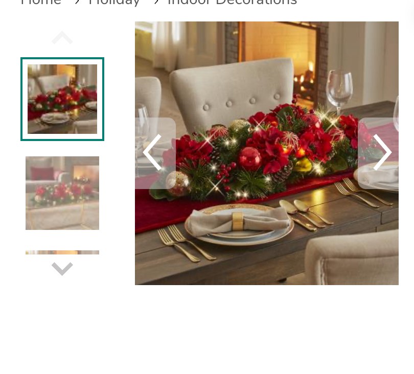 the cordless illuminated shimmering centerpiece