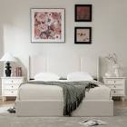 NOT COMPLETE Juanetta Hydraulic Lift Up Storage Wingback Upholstered Platform Bed