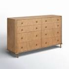 Maxine 8 - Drawer Dresser Color: Natural