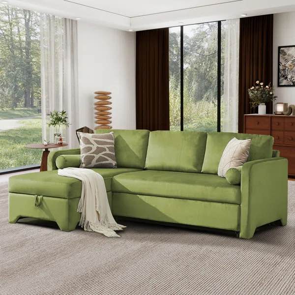 NOT COMPLETE Wfus- Slsa504-Green-1 sofa chaise