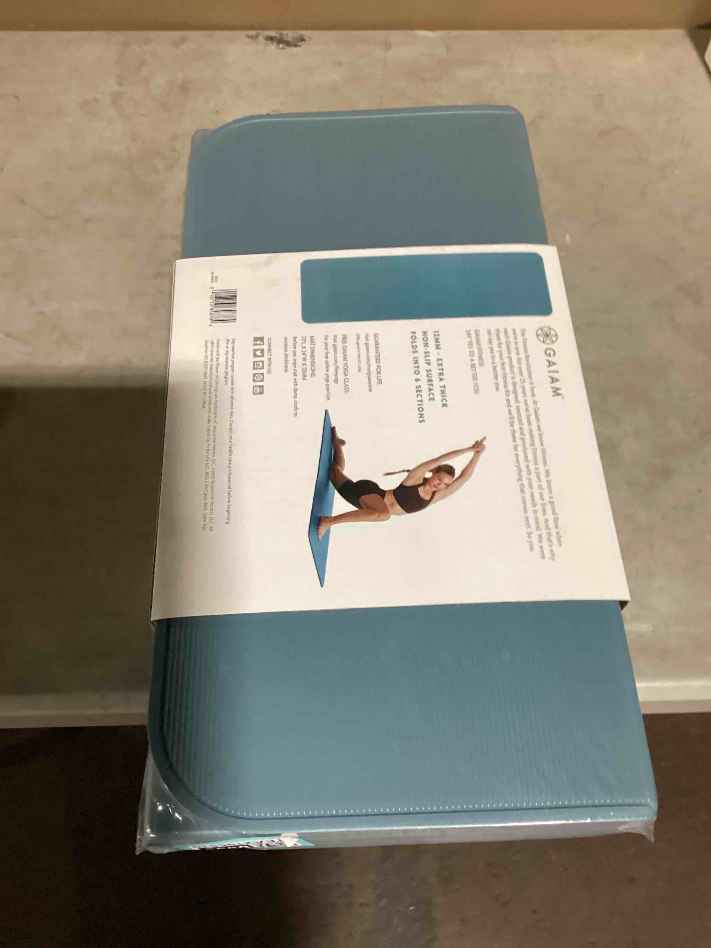 gaiam fitness mat