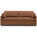 Dannie 84" Square Arm Sofa Fabric: Burnt Umber Performance Basketweave