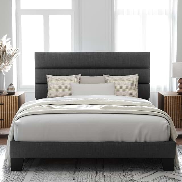 INCOMPLETE SIMILAR TO STOCK PHOTO platform bed queen 