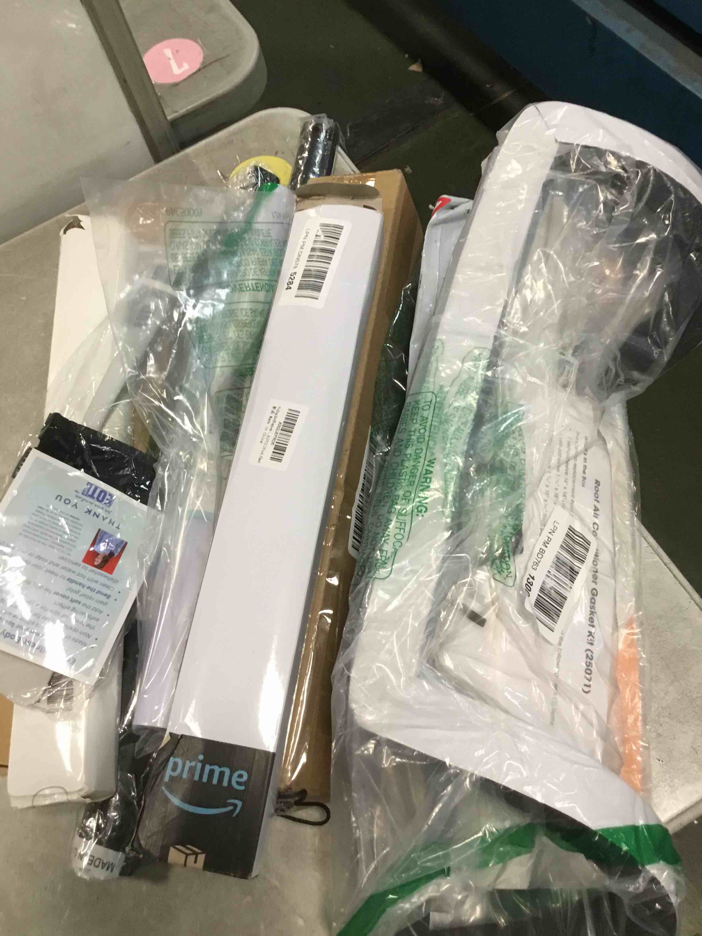 Assorted products for home decoration And maintenance different styles