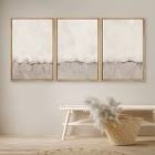 AWALL Canvas Print Wall Art Set Abstract Gre