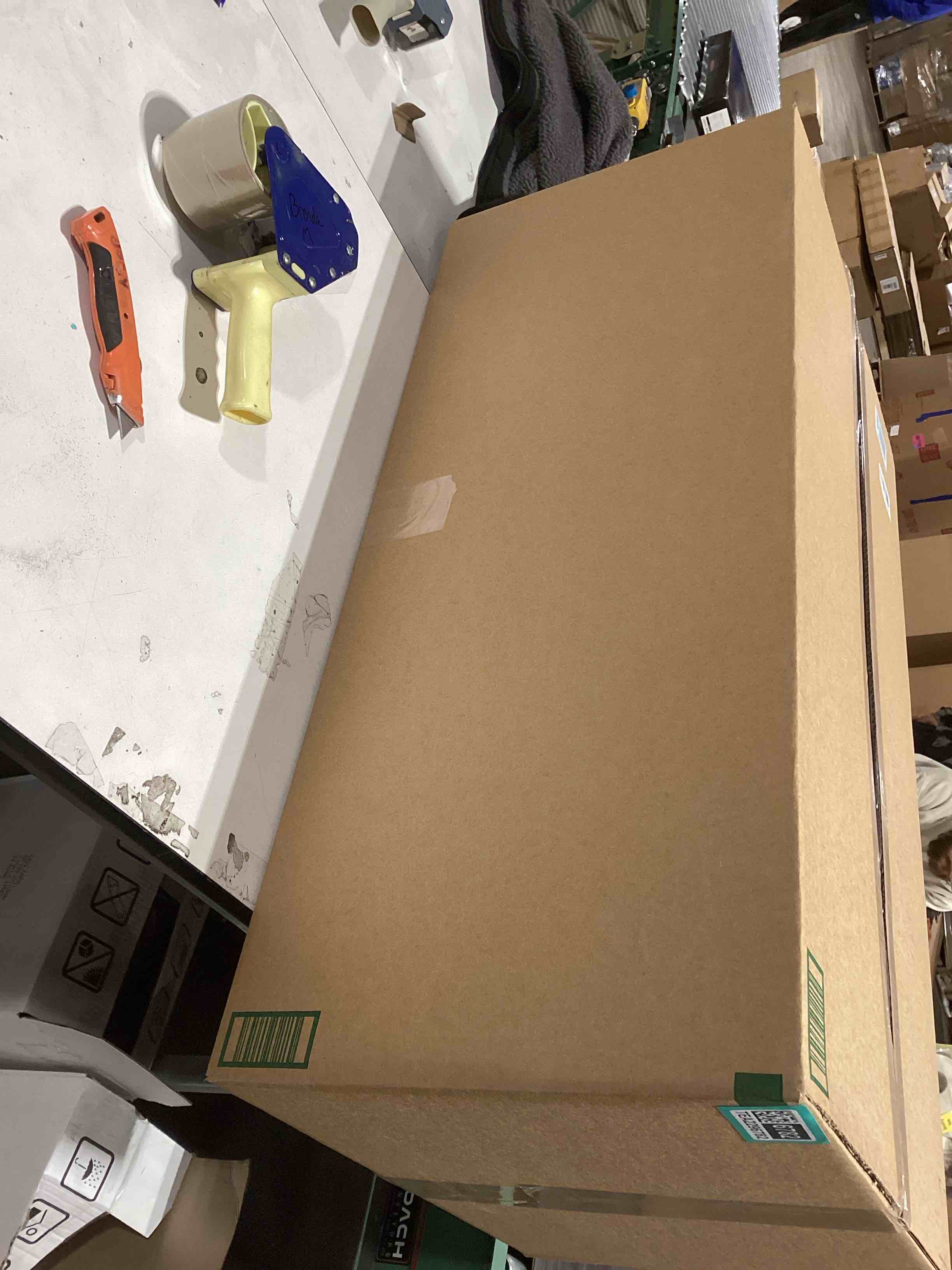 Condition photo showing Good Condition for Eddie Bauer - King Comforter Set, Naturally Soft Cotton Flannel Bedding w/Matching Pillowcases, Medium Weight for Year Round Use, 3 Piece Bed Sets (Serendipity Plaid Red) King Serendipity Plaid Red