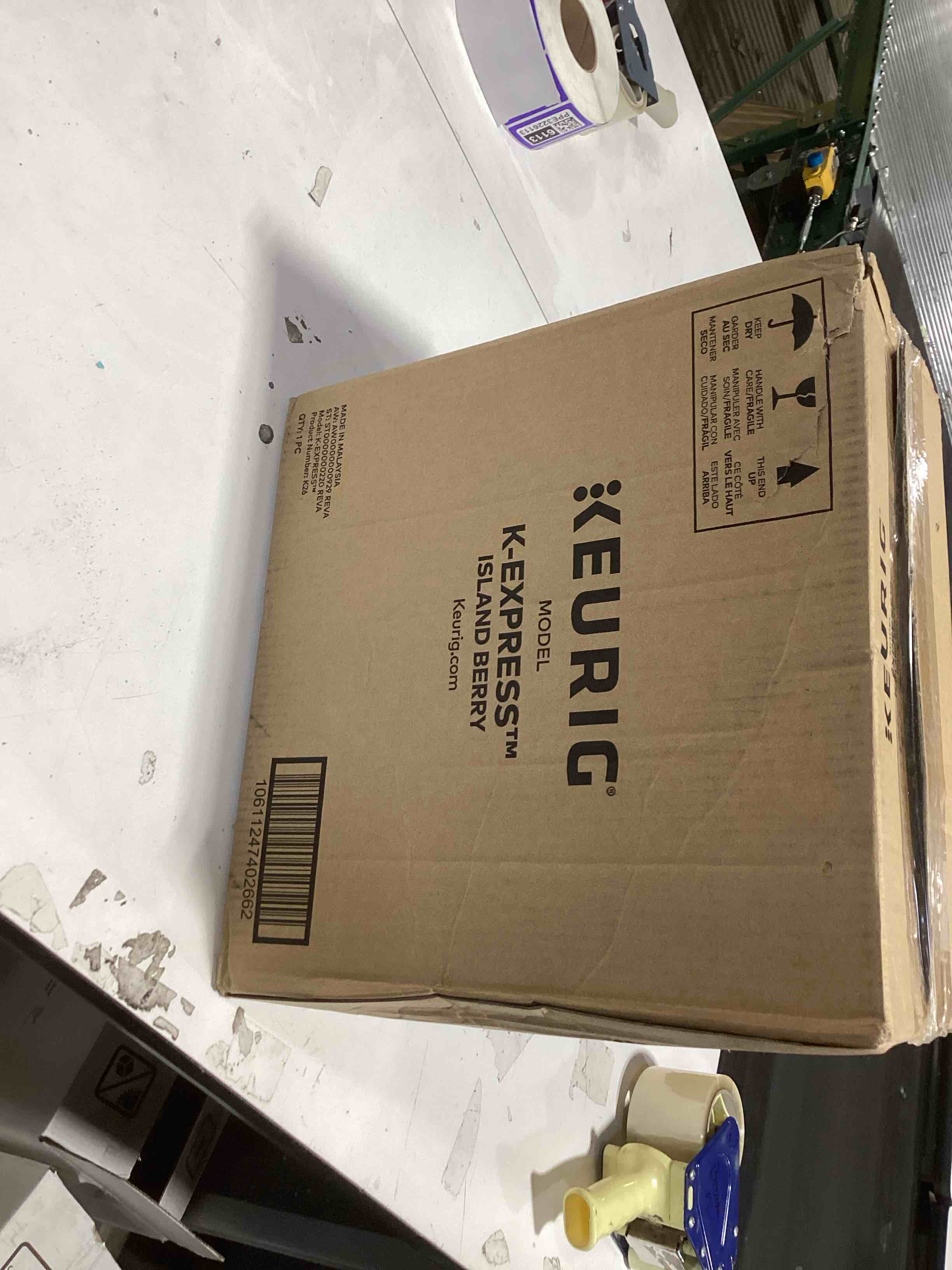 Condition photo showing As Is for Keurig K-Supreme Single Serve K-Cup Pod Coffee Maker, MultiStream Technology, 4 Brew Sizes, 66oz Dual-Position Removable Reservoir, Black