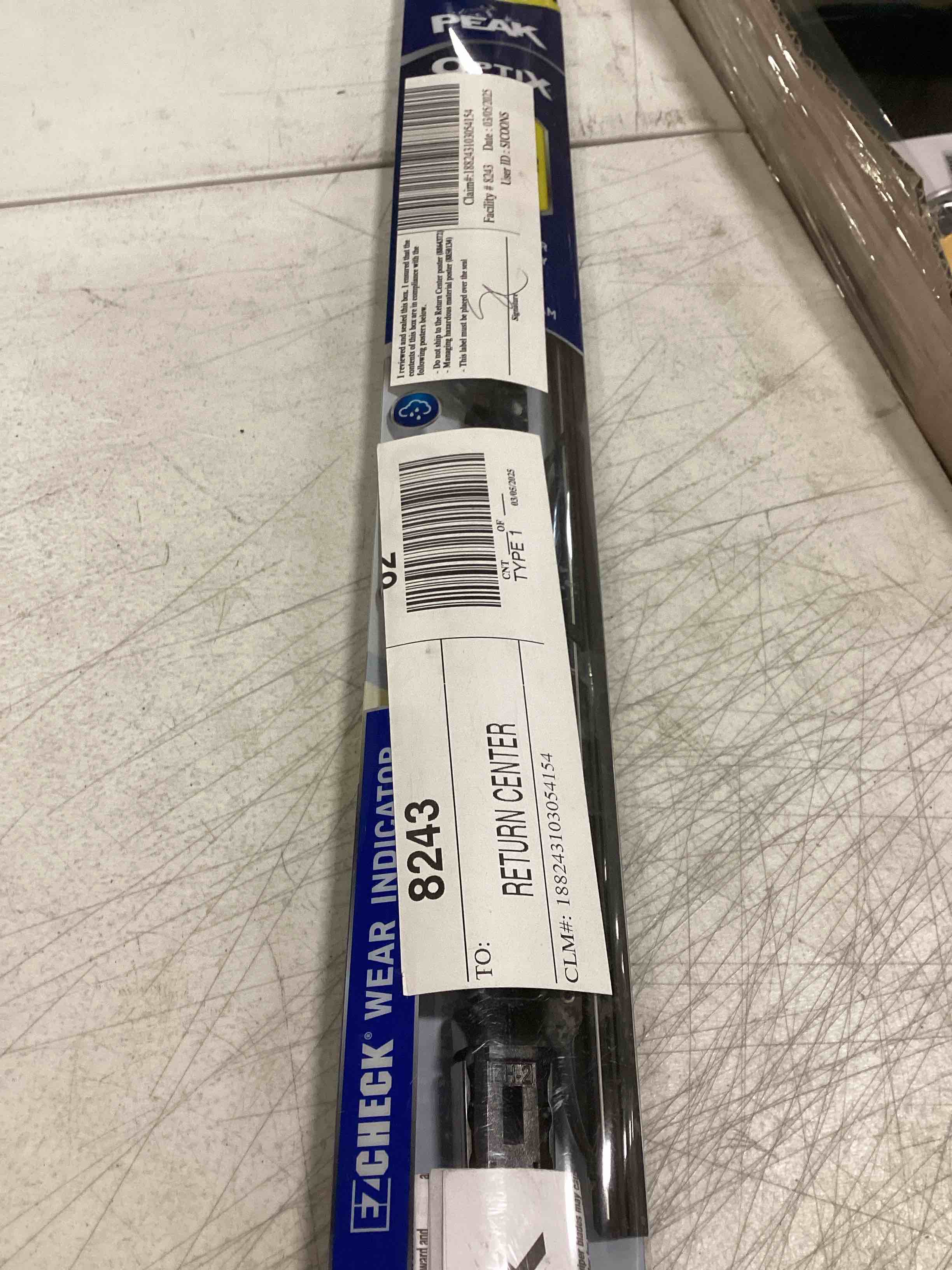 Condition photo showing As Is for Peak Optix Plus Beam Wiper Blade (20")