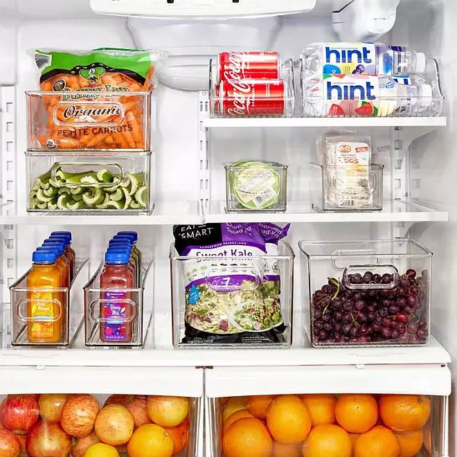 iDesign 16-Piece Fridge + Freeze Storage Bin Starter Set