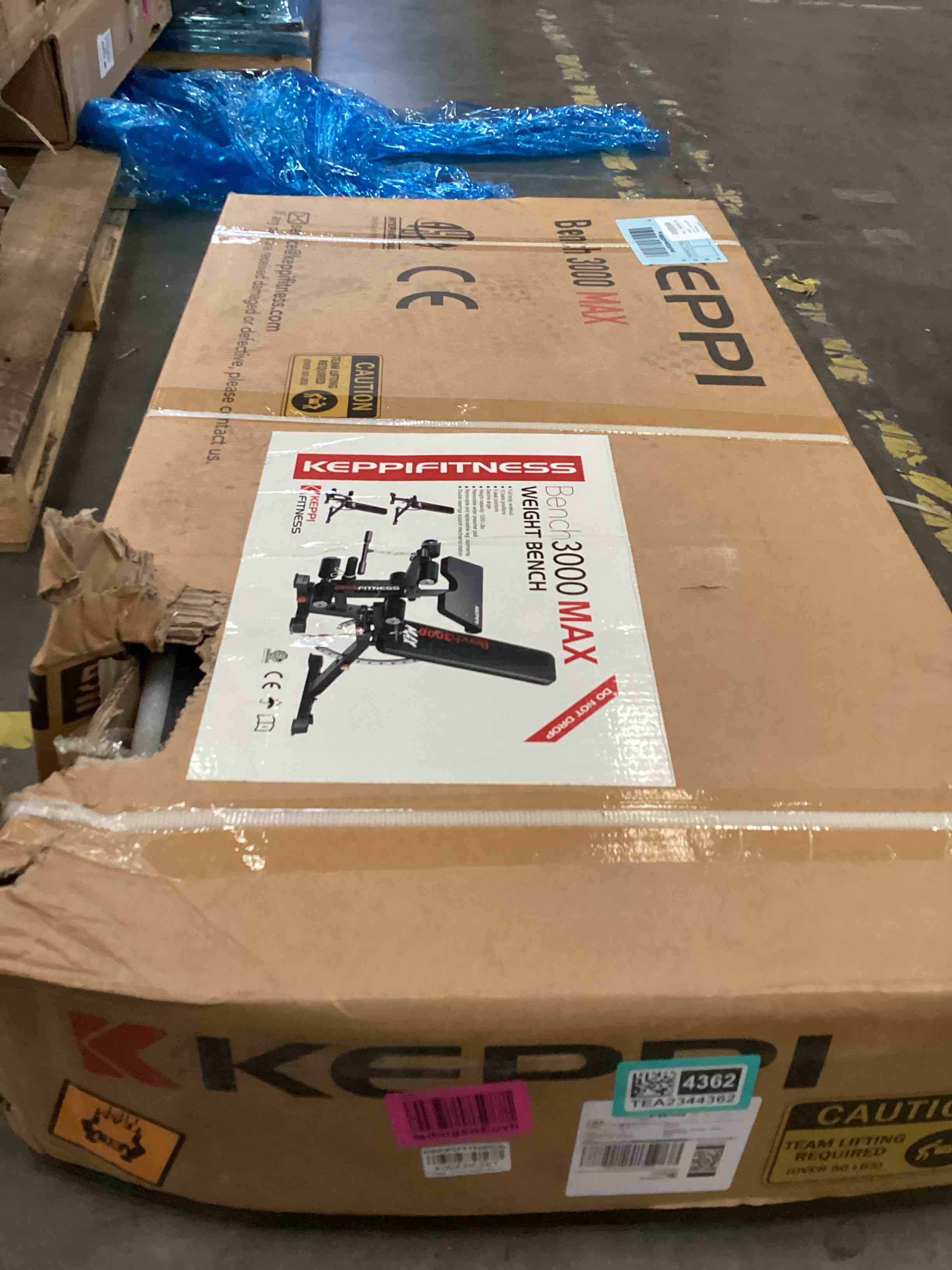 Keppifitness bench 3000 max 