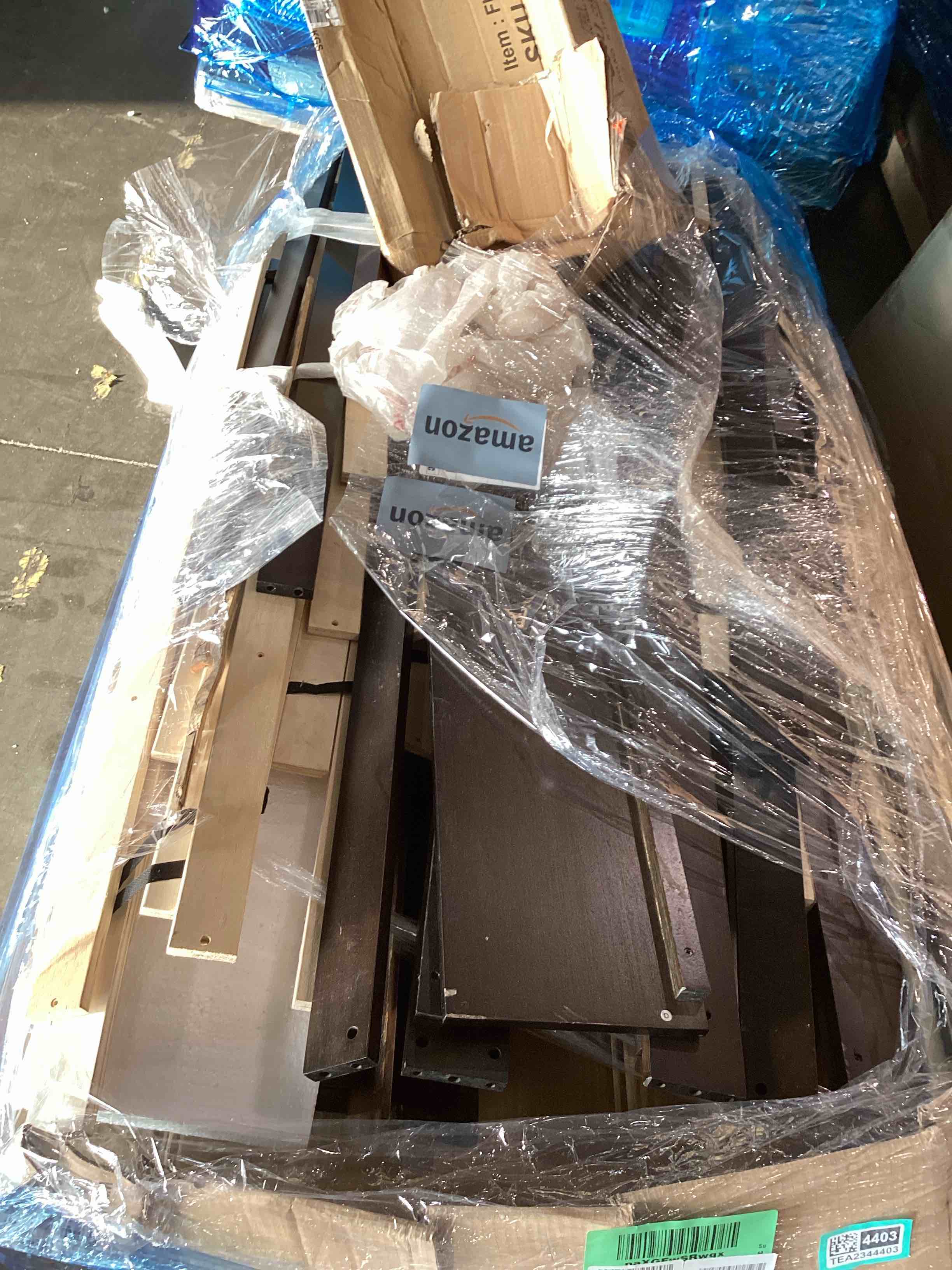 bed frame pieces, 